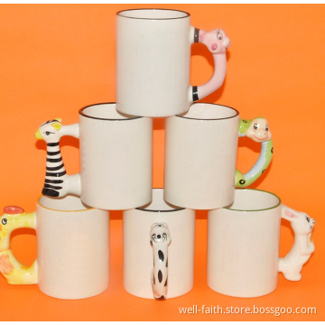 Sublimation Animal Mugs